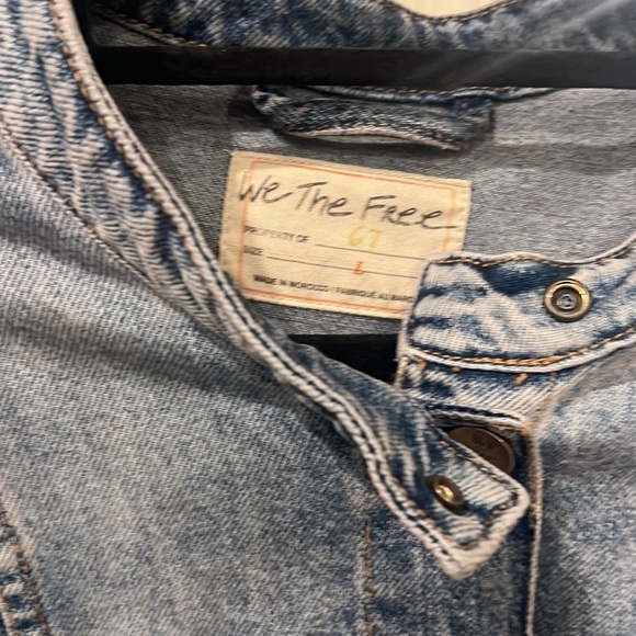 Free People Dia Denim Jacket - Picture 4 of 8